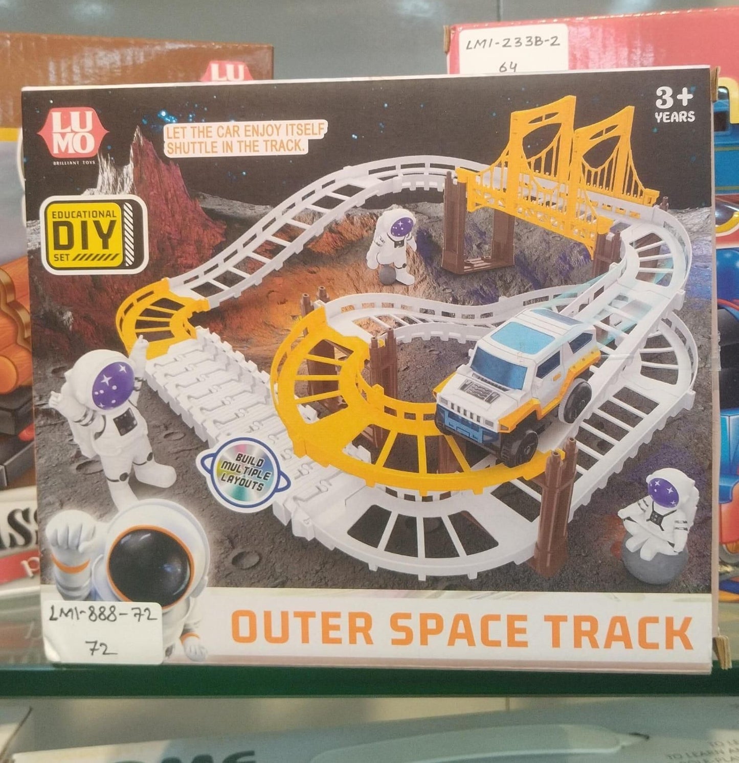 Astronaut Spaceship Outer Space Track