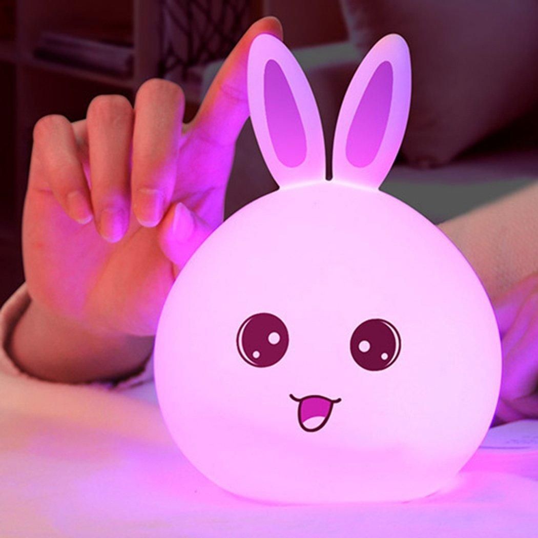 Rabbit Silicone Touch Sensor Night Light