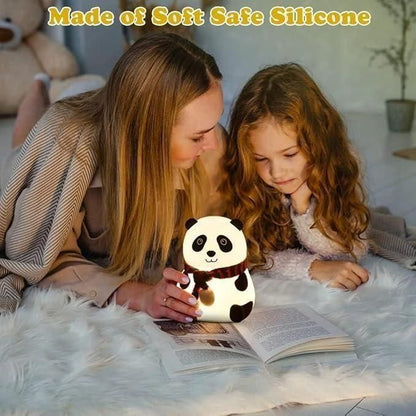 Cute Silicone Panda Night Lamp