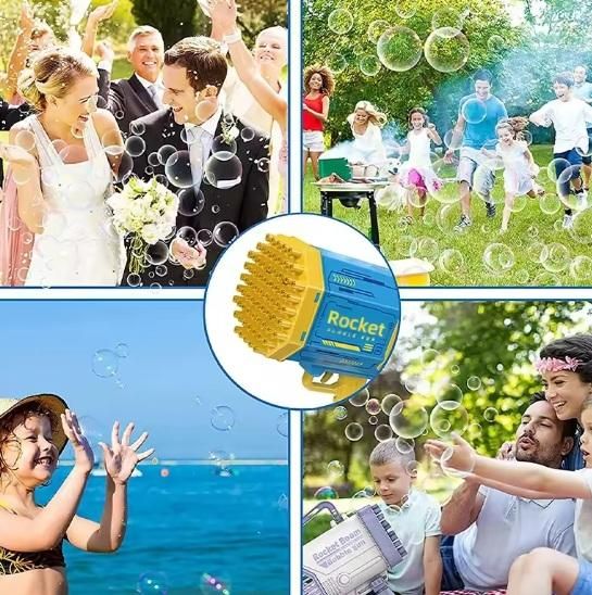 Automatic Bubble Gun for Kids