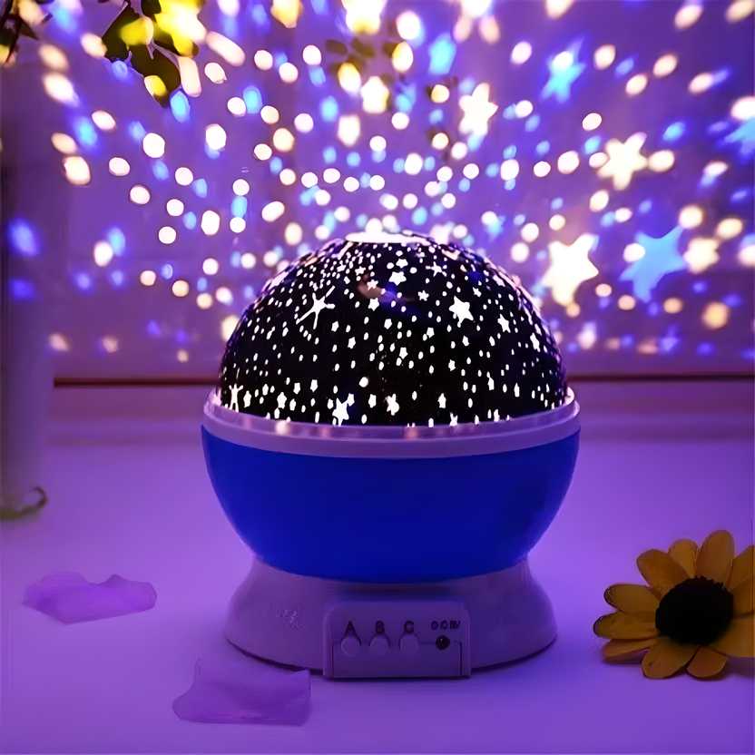 Star & Moon LED Night Light Lamp