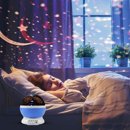 Star & Moon LED Night Light Lamp