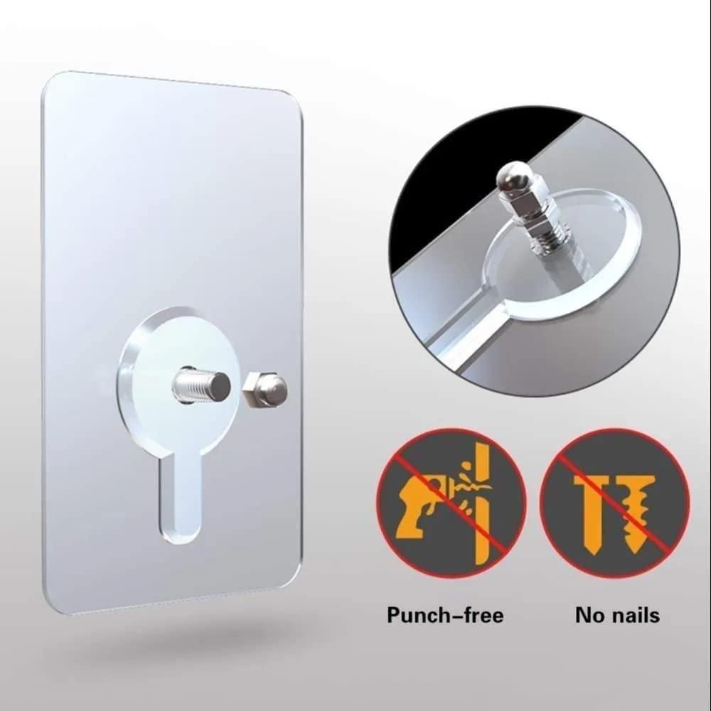 Self-Adhesive Wall Hooks (Pack of 10)